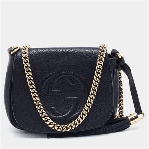 faux gucci crossbody|authentic gucci crossbody chain bag.